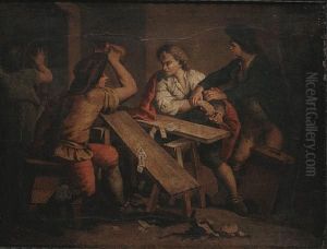 Tavern Brawl by David The Elder Teniers