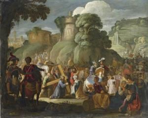 Christ On The Road To Calvary by David The Elder Teniers