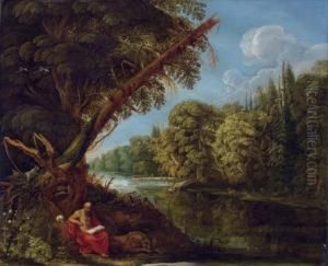 Saint Jerome In The Wilderness by David The Elder Teniers