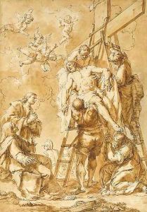 The Descent from the Cross by Francesco Fontebasso