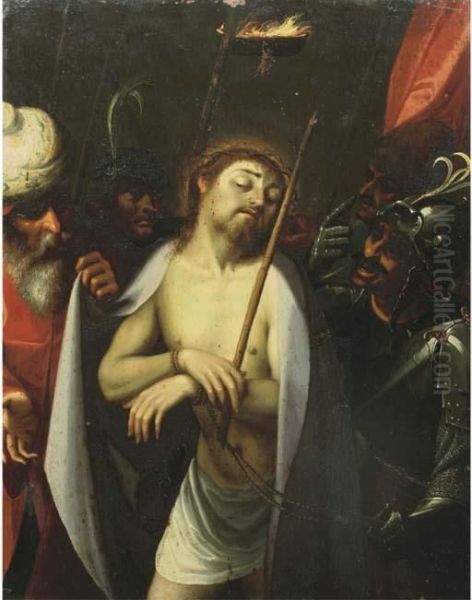 The Mocking Of Christ - view 1