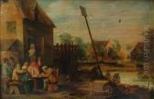 Peasant Outside A Tavern