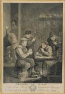 Scene De Cabaret by David The Younger Teniers