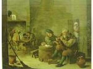 Interno Di Osteria by David The Younger Teniers