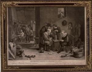 Les Francs Macons Flamands En Loge, 1747