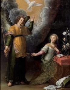 L'annonciation by David The Younger Teniers