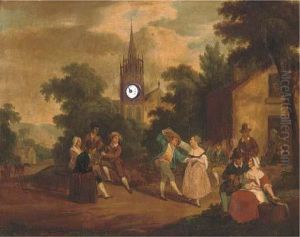 Village Celebrations by David The Younger Teniers