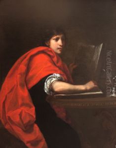 St John the Evangelist 1630s by Francesco Furini
