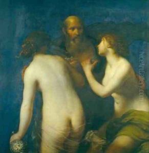 Lot and his Daughters 2 by Francesco Furini