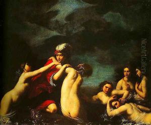 Ila and the Nymphs by Francesco Furini