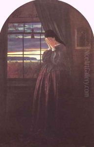 Gone! Gone! 1860 by Charles Farrer