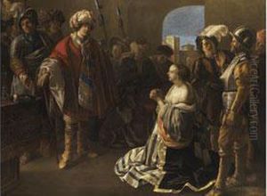 Athena Vor Ihrem Mann Theodosius Ii