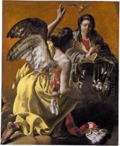 The Annunciation by Hendrick Terbrugghen