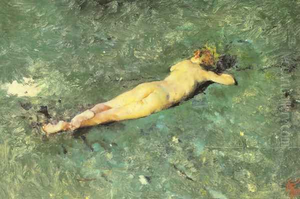 Naked on the beach of Portici - view 1