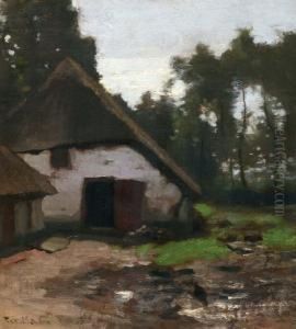 Boerenschuur by Francois Pieter ter Meulen
