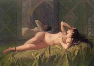 Odalisca (Odalisque) by Mariano Jose Maria Bernardo Fortuny y Carbo