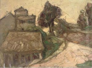 Townscape by Wlodzimierz Terlikowski