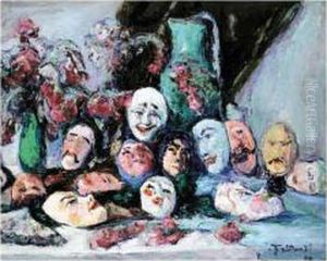 Les Masques by Wlodzimierz Terlikowski