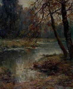 Sous Bois En Automne by Kees Terlouw