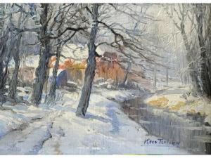 Hameau Sous La Neige by Kees Terlouw