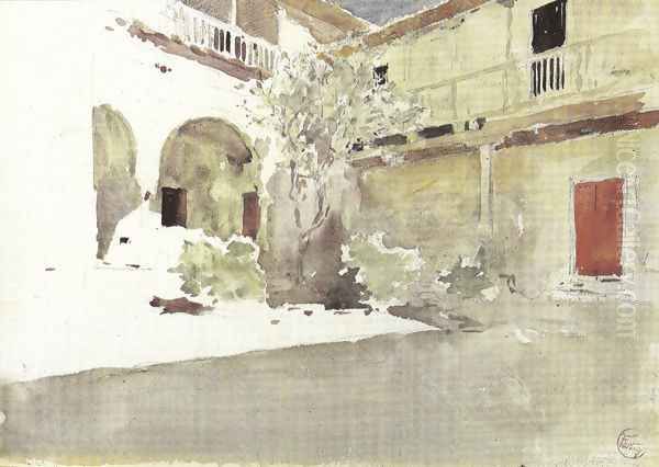 The courtyard of the house of Pilate, Seville - view 1