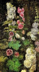 Flowers by Mariano Jose Maria Bernardo Fortuny y Carbo