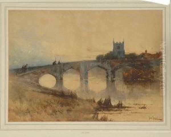 Rothbury Bridge, Northumberland - view 1