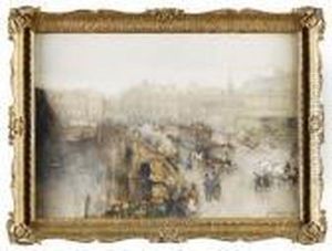 Broomielaw Bridge, Glasgow by John Terris