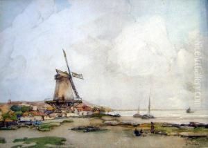 Dutch Coastal Landscape by John Terris