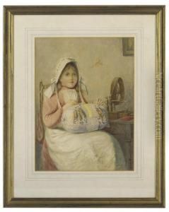 The Young Lacemaker by Henry M. Terry