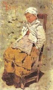 Seated woman