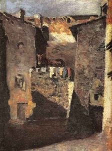 Houses by Mariano Jose Maria Bernardo Fortuny y Carbo