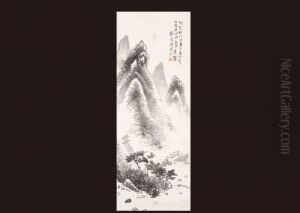 Work by Tomioka Hyakuren Tessai