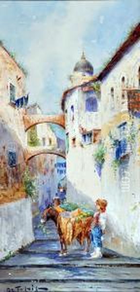 Contadino Con Asinello - view 1