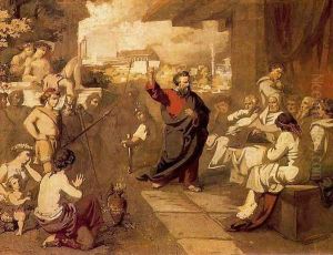 San Pablo in the Areópago by Mariano Jose Maria Bernardo Fortuny y Carbo