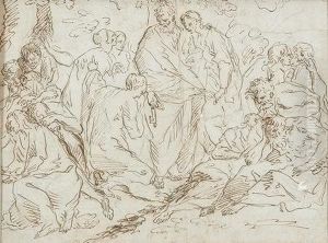 Three Women Supplicate Saint Peter