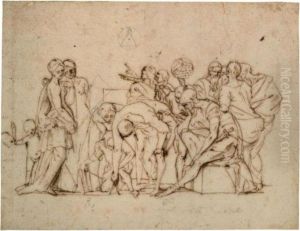 Gruppo Di Figure Allegoriche by Pietro Testa