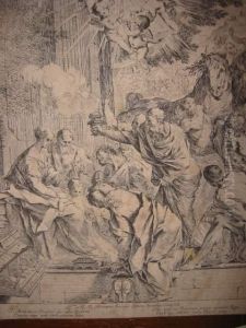 The Adoration Of The Magi by Pietro Testa