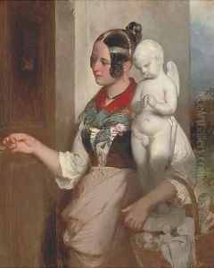 The figurine seller