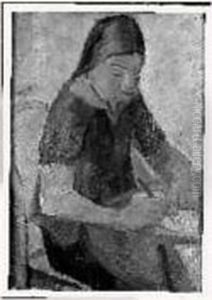 Signee En Bas A Gauche by Maurice Louis Tete