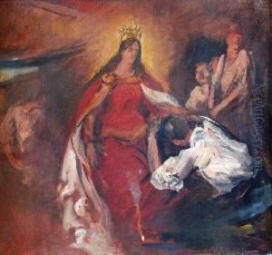 Krolowa Jadwiga by Wlodzimierz Tetmajer