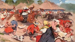 Wesele Krakowskie, Ok. 1910 by Wlodzimierz Tetmajer