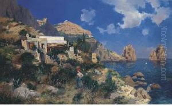 Scorcio Di Capri Con Popolana - view 1