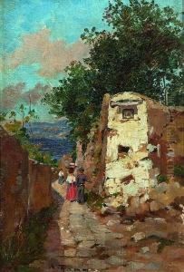 "capri - Weg Nach Der Grossen
 Marina".