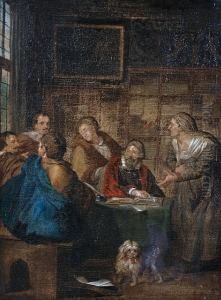 The Scholars by Josef Horemans Younger The Jan