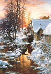 The Silence of the Snow - Bucket Mill, on the Feugh, Finzean