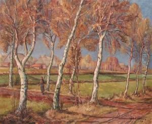 Gehoft Bei Ahrensmoor by Albert Theer