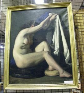 Nakenstudie. by Robert Thegerstrom