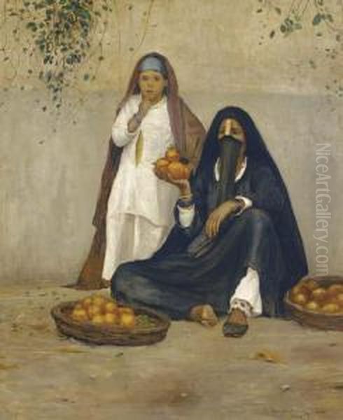 The Orange Sellers, Cairo - view 1