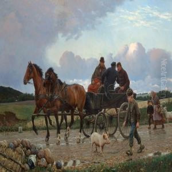 On The Wayhome From A Market - view 1